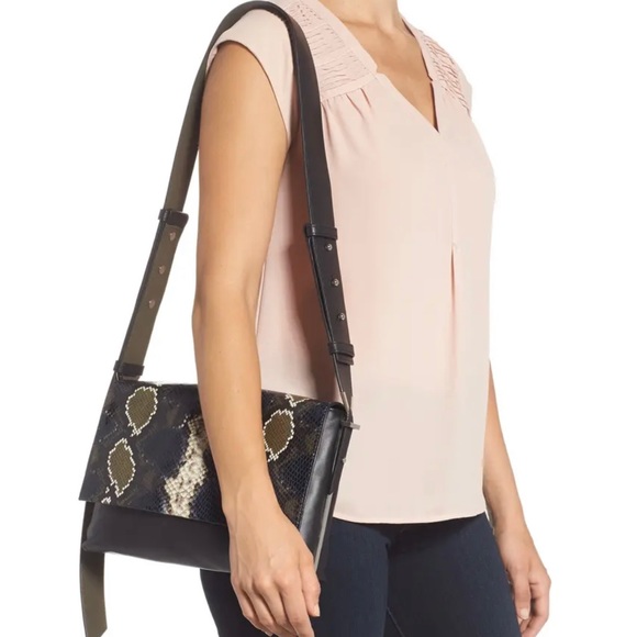 Allsaints versailles leather shoulder bag Clearance